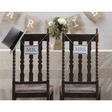 Mr & Mrs Chair Banners