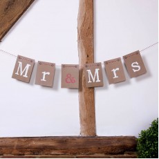 Mr and Mrs Brown Paper Bunting