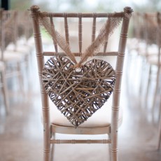 Grey Willow Hanging Hearts